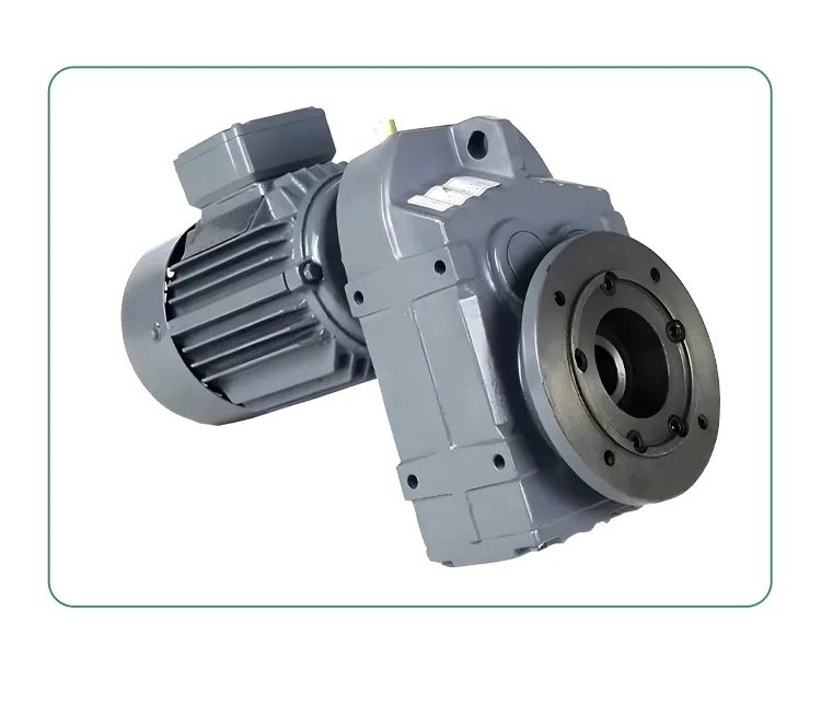 F107 Parallel Shaft Helical Gear Speed Reducer