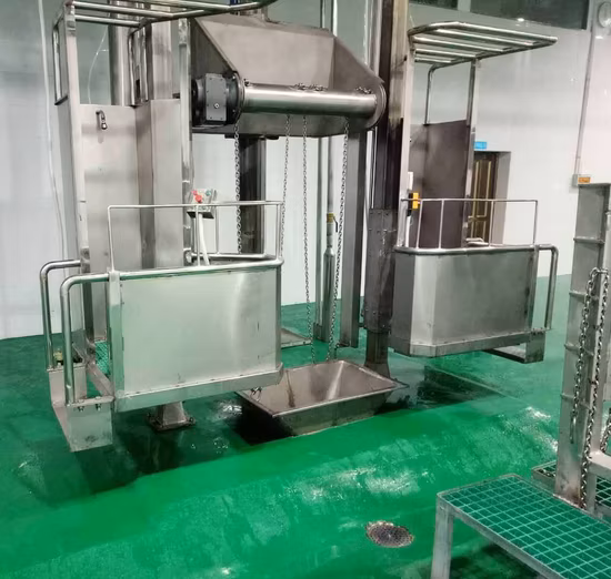 Équipement d'abattoir de machine d'abattage d'extracteur hydraulique de peau de bétail pour la chaîne de traitement de vache d'abattoir